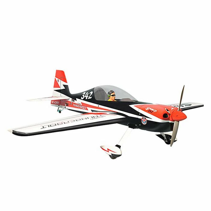 Phoenix Model 1/4 Sbach 342 1.20 GP EP ARF 65.5" for Almost Ready-To-Fly