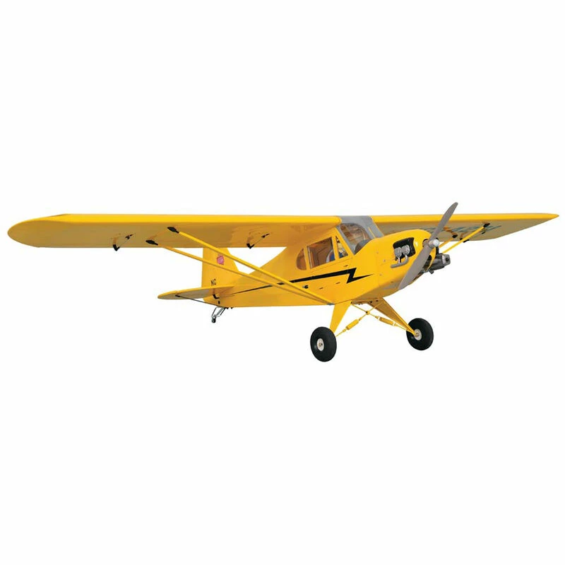 Phoenix Model 1:4 3/4 Piper J-3 Cub GP/EP Gas ARF 90.5" for Almost Ready-To-Fly