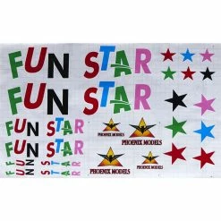 Phoenix Model Decals Funstar 3D Mk2 GP EP .46-.55 ARF for Parts