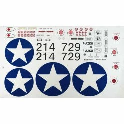 Phoenix Model Decals P-40 Warhawk 30cc EP ARF for Parts