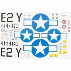 Phoenix Model Decal 1 7 P-51 Mustang GP EP ARF for Parts