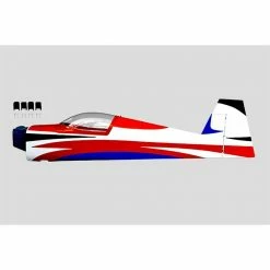 Phoenix Model Fuselage with Fin: Slick Aerobat EP 60cc ARF 86.5" for Parts