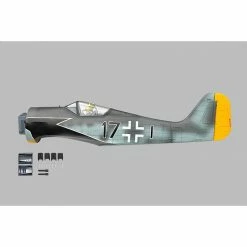 Phoenix Model Fuselage: Focke-Wulf FW-190 EP 1.20 20cc ARF 68" for Parts