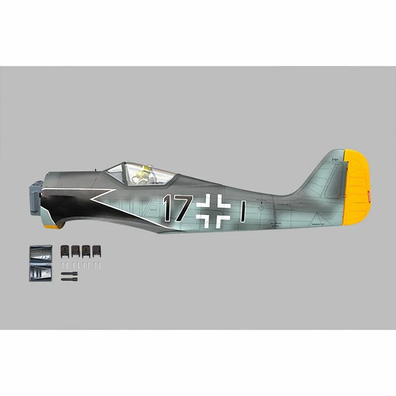 Phoenix Model Fuselage: Focke-Wulf FW-190 EP 1.20 20cc ARF 68" for Parts