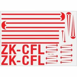 Phoenix Model Decals Waco 50-61cc Gas EP ARF 90.5" for Parts